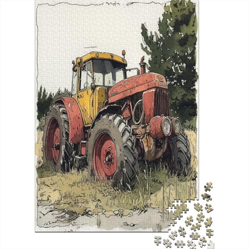 Traktor Puzzle 500 Teile Erwachsener Kniffel Spaß Für Die Ganze Familie - Abwechslungsreiche 500 Puzzleteilige Motive Puzzlespiel Erwachsene, Puzzel 500pcs (52x38cm) von HBAOEEURT