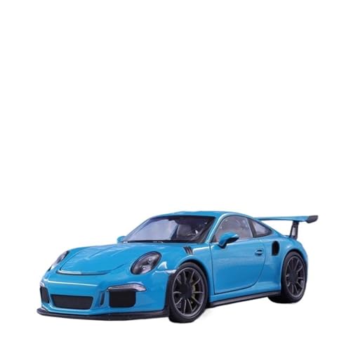 HBJzxlOK Auto aus Zinklegierung Für 911 GT3 Alloy Diecast Metal Model Car 1:24 Größe(Blue with Box) von HBJzxlOK