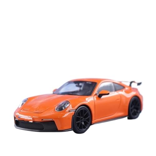 HBJzxlOK Auto aus Zinklegierung Für 911 GT3 Alloy Diecast Metal Model Car 1:24 Größe(Orange with Box) von HBJzxlOK