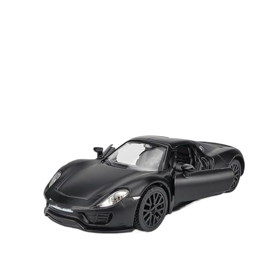 HBJzxlOK Auto aus Zinklegierung Für 918 Legierung Auto Modell Druckguss Metall Auto Modell 1:36 Größe(Noir) von HBJzxlOK