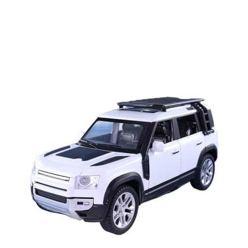 HBJzxlOK Auto aus Zinklegierung Für D&efender Alloy Diecasts Metallautomodell 1:24 Größe(White with Box) von HBJzxlOK