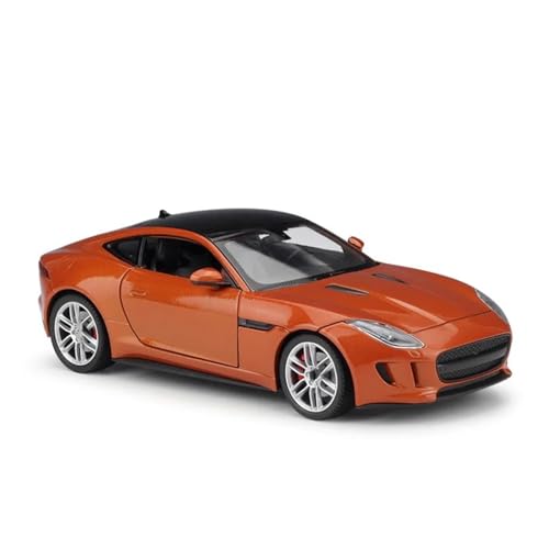 HBJzxlOK Auto aus Zinklegierung Für F-Type Alloy Diecast Metal Car Model Pull Back Car Model 1:36 Größe(Orange) von HBJzxlOK