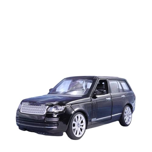 HBJzxlOK Auto aus Zinklegierung Für L&und SUV Legierung Druckguss Metall Automodell 1:24 Größe(Black with Box) von HBJzxlOK