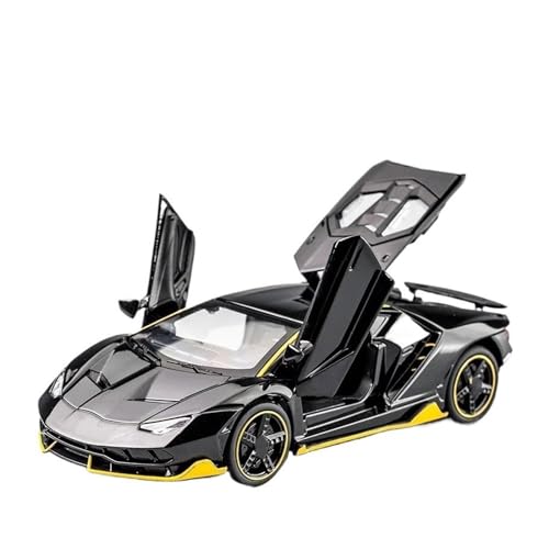 HBJzxlOK Auto aus Zinklegierung Für LP770 Legierungsdruckguss-Automodell 1:32 Größe(Matte Black nobox) von HBJzxlOK