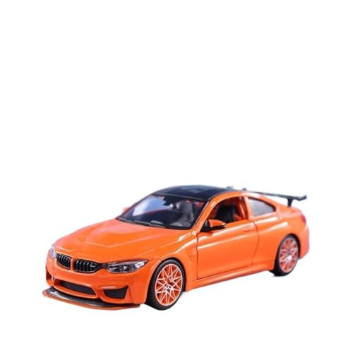 HBJzxlOK Auto aus Zinklegierung Für M4 GTS Legierungsautomodell 1:24 Größe(Orange with Box) von HBJzxlOK