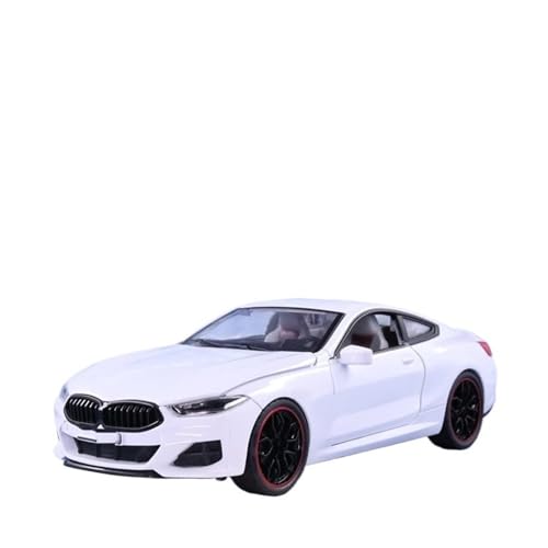 HBJzxlOK Auto aus Zinklegierung Für M8 Alloy Diecast Metal Model Car 1:24 Größe(White with Box) von HBJzxlOK