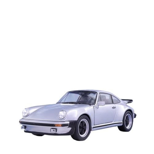 HBJzxlOK Auto aus Zinklegierung Für P&orsche 911 Legierung Automodell 1:24 Größe(Silver with Box) von HBJzxlOK