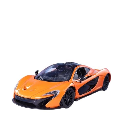 HBJzxlOK Auto aus Zinklegierung Für P1 Alloy Diecast Metal Car Model 1:24 Größe(Orange No Box) von HBJzxlOK