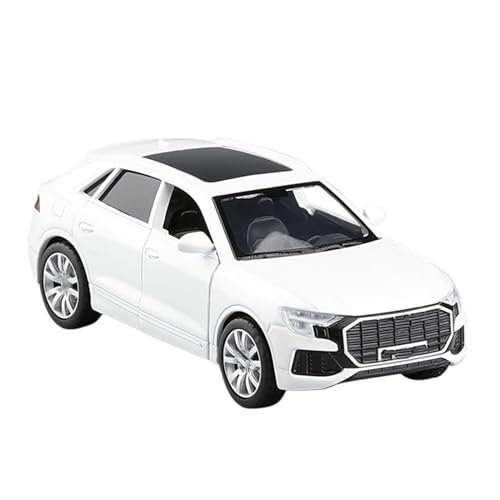 HBJzxlOK Auto aus Zinklegierung Für Q8 SUV Legierung Diecasts Metall Auto Modell Zurückziehen Auto Modell 1/36 Größe(White) von HBJzxlOK