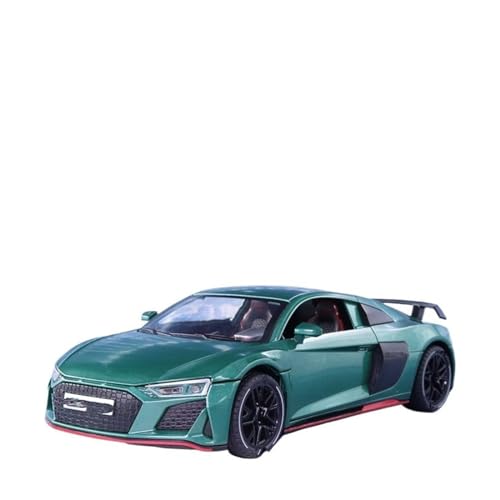 HBJzxlOK Auto aus Zinklegierung Für R8 V10 Alloy Diecasts Metallautomodell 1:24 Größe(Green with Box) von HBJzxlOK