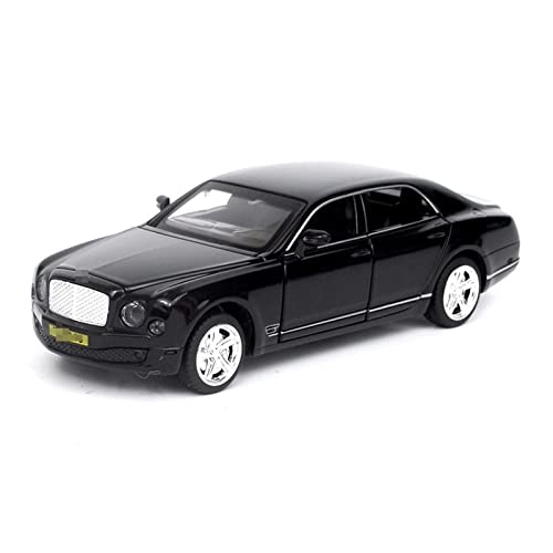 HBJzxlOK Zinklegierung Auto Für B&entley Für Mulsanne Legierung Auto Modell Metall Druckguss Modell 1/32 Größe(Black with Box) von HBJzxlOK