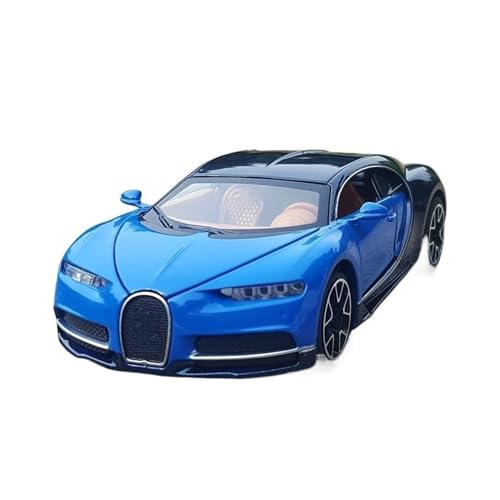 HBJzxlOK Zinklegierung Auto Für B&ugatti Für Chiron Legierung Auto Druckguss Fahrzeuge Auto Modell Metall 1:32 Größe(Blue) von HBJzxlOK