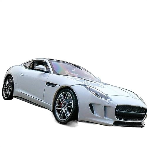 HBJzxlOK Zinklegierung Auto Für J&aguar Für F-Type B169 Coupe Modellauto 1:24 Größe(White with Box) von HBJzxlOK