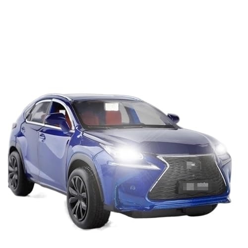 HBJzxlOK Zinklegierung Auto Für L&EXUS Für Nx200t Autolegierung Modellauto 1:32 Größe(Metal Blue no Box) von HBJzxlOK