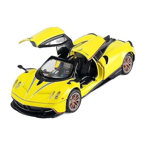 HBJzxlOK Zinklegierung Auto Für P&agani Für Huayra Dinastia Legierung Sportwagen Modell Metall Fahrzeuge Modell 1:32 Größe(Yellow) von HBJzxlOK