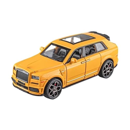 HBJzxlOK Zinklegierung Auto Für R&olls for Cullinan Alloy Car Model Diecast Metal Vehicles Model 1:36 Größe(Yellow) von HBJzxlOK