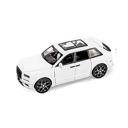 HBJzxlOK Zinklegierung Auto Für R&olls für Cullinan SUV Diecast Alloy Car Model 1:32 Größe(White) von HBJzxlOK