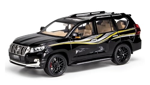 HBJzxlOK Zinklegierung Auto Für T&oyota für Land Cruiser Prado Diecast SUV Automodell 1/18 Größe(Black E) von HBJzxlOK