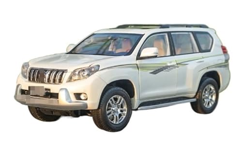 HBJzxlOK Zinklegierung Auto Für T&oyota für Land Cruiser Prado Diecast SUV Automodell 1/18 Größe(White B) von HBJzxlOK