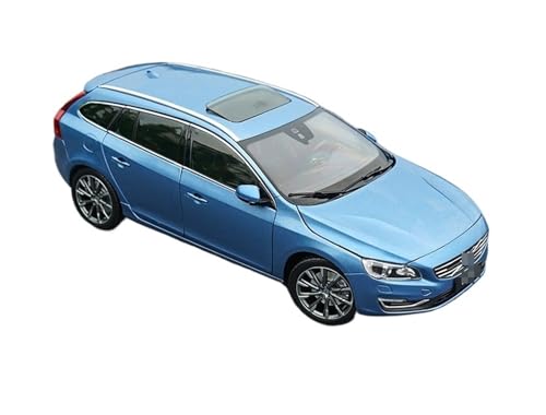 HBJzxlOK Zinklegierung Auto Für V&olvo Für V60 T5 Station Wagon Legierung Druckguss Auto Modell 1/18 Größe(Blue) von HBJzxlOK