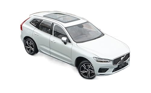 HBJzxlOK Zinklegierung Auto Für V&olvo Für XC60 SUV T5 Sportabschnitt SUV Druckgussauto Modell 1/18 Größe(White B) von HBJzxlOK