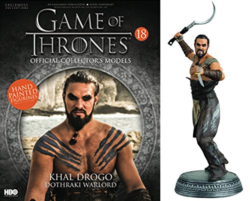 HBO Game of Thrones Eaglemoss Figurensammlung #18 Khal Drogo Figur von Hero Collector