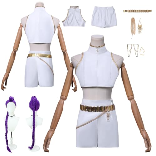 HBQC Anime-Charakter Ru'mi Cosplay spielen Kostüm komplette Perücke Erwachsenenuniform, Halloween-Karneval Party Kleid HBQC Anime-Charakter Ru'mi Cosplay spielen Kostüm komplette Perücke Erwachsenenuniform, Halloween-Karneval Party Kleid von HBQC
