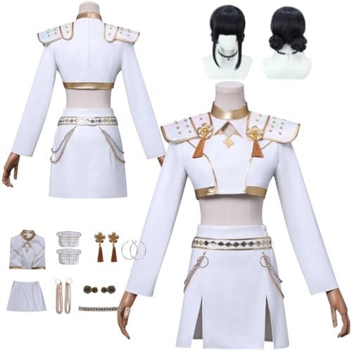 HBQC Anime Charakter Zoey spielen Kostüm komplette Perücke Erwachsenenuniform, Halloween Karneval Party Kleid HBQC Anime Charakter Zoey spielen Kostüm komplette Perücke Erwachsenenuniform, Halloween Karneval Party Kleid von HBQC
