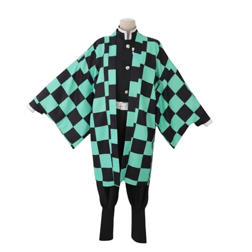 HBQC Anime-Rollenspiel-Kostüm Kamado Tanjirou CospIay-Kostüm Für Perücken Für Erwachsene Halloween-Karneval-Party HBQC Anime-Rollenspiel-Kostüm Kamado Tanjirou CospIay-Kostüm Für Perücken Für Erwachsene Halloween-Karneval-Party von HBQC