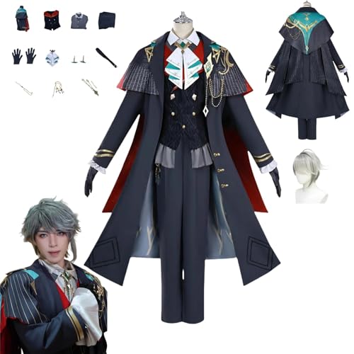 HBQC Genshin Impact Alhaitham Anime-Rollenspiel-Kostüm Cosplay Kostüm Für Perücken Für Erwachsene, Halloween-Karneval-Party HBQC Genshin Impact Alhaitham Anime-Rollenspiel-Kostüm Cosplay Kostüm Für Perücken Für Erwachsene, Halloween-Karneval-Party von HBQC