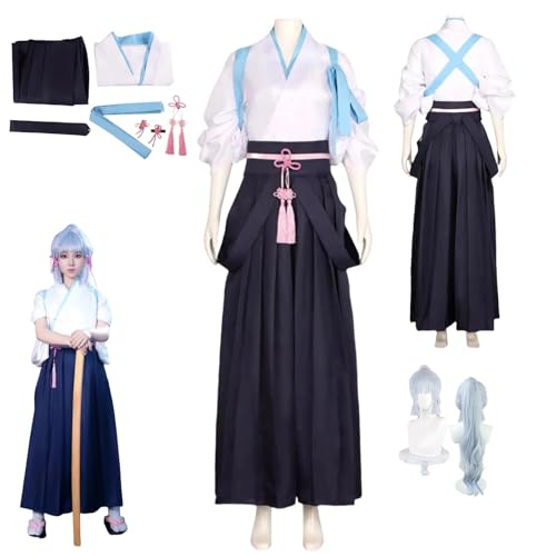 HBQC Genshin Impact Kamisato Ayaka Anime-Rollenspiel-Kostüm Cosplay Kostüm Für Perücken Für Erwachsene, Halloween-Karneval-Party HBQC Genshin Impact Kamisato Ayaka Anime-Rollenspiel-Kostüm Cosplay Kostüm Für Perücken Für Erwachsene, Halloween-Karneval-Party von HBQC