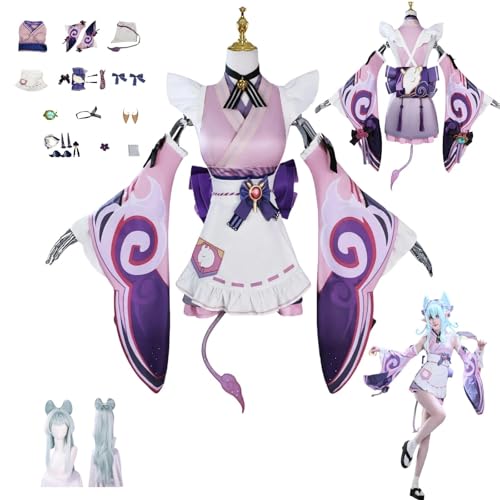 HBQC Genshin Impact Yumemizuki Mizuki Anime-Rollenspiel-Kostüm Cosplay Kostüm Für Perücken Für Erwachsene, Halloween-Karneval-Party HBQC Genshin Impact Yumemizuki Mizuki Anime-Rollenspiel-Kostüm Cosplay Kostüm Für Perücken Für Erwachsene, Halloween-Karneval-Party von HBQC