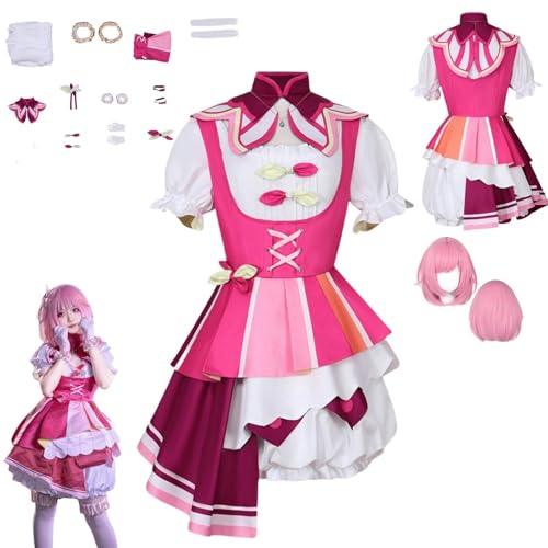 HBQC Project Sekai Colorful Stage Emu Otori Kamishiro Anime-Rollenspiel-Kostüm Cosplay Kostüm Für Perücken Für Erwachsene, Halloween-Karneval-Party HBQC Project Sekai Colorful Stage Emu Otori Kamishiro Anime-Rollenspiel-Kostüm Cosplay Kostüm Für Perücken Für Erwachsene, Halloween-Karneval-Party von HBQC