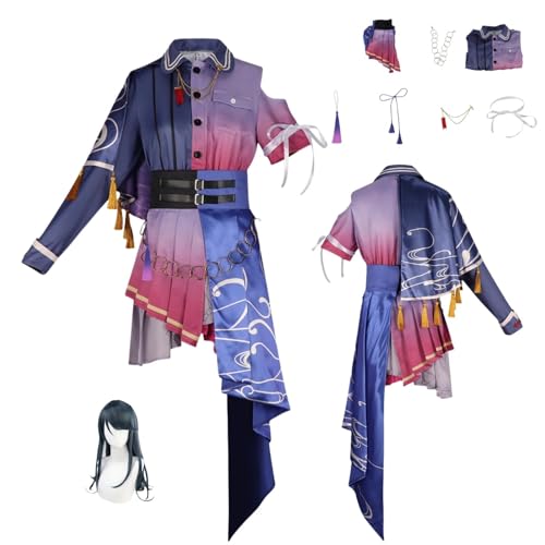 HBQC Project Sekai Colorful Stage Hoshiho Ichika Anime-Rollenspiel-Kostüm Cosplay Kostüm Für Perücken Für Erwachsene, Halloween-Karneval-Party HBQC Project Sekai Colorful Stage Hoshiho Ichika Anime-Rollenspiel-Kostüm Cosplay Kostüm Für Perücken Für Erwachsene, Halloween-Karneval-Party von HBQC