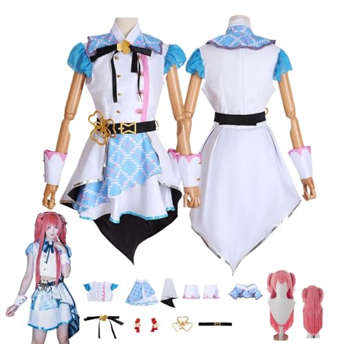 HBQC Project Sekai Colorful Stage Momomi Airi Anime-Rollenspiel-Kostüm Cosplay Kostüm Für Perücken Für Erwachsene, Halloween-Karneval-Party HBQC Project Sekai Colorful Stage Momomi Airi Anime-Rollenspiel-Kostüm Cosplay Kostüm Für Perücken Für Erwachsene, Halloween-Karneval-Party von HBQC