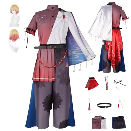 HBQC Project Sekai Colorful Stage Tsukasa Anime-Rollenspiel-Kostüm Cosplay Kostüm Für Perücken Für Erwachsene, Halloween-Karneval-Party HBQC Project Sekai Colorful Stage Tsukasa Anime-Rollenspiel-Kostüm Cosplay Kostüm Für Perücken Für Erwachsene, Halloween-Karneval-Party von HBQC
