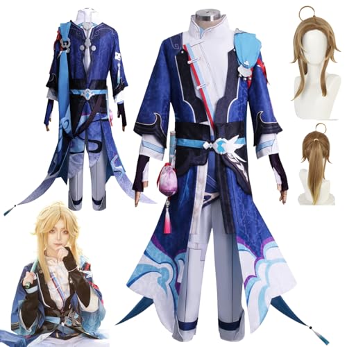 Honkai Impact Yanqing Anime-Rollenspiel-Kostüm Cosplay Kostüm Für Perücken Für Erwachsene, Halloween-Karneval-Party Honkai Impact Yanqing Anime-Rollenspiel-Kostüm Cosplay Kostüm Für Perücken Für Erwachsene, Halloween-Karneval-Party von HBQC