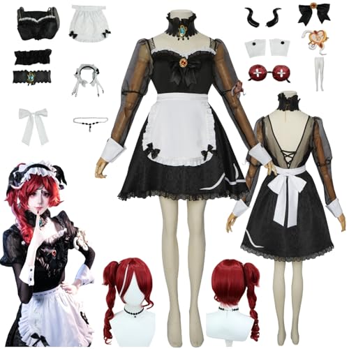 HBQC IdentityV Fiona Gilman Anime-Rollenspiel-Kostüm Cosplay Kostüm Für Perücken-Kostüm Für Erwachsene, Halloween-Karneval-Party HBQC IdentityV Fiona Gilman Anime-Rollenspiel-Kostüm Cosplay Kostüm Für Perücken-Kostüm Für Erwachsene, Halloween-Karneval-Party von HBQC