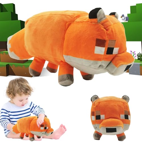 Creeper Plüschfigur, 34CM Spiel Creeper Plüsch, Plüsch Mine-craft Videospielfiguren, Charaktere Puppe zum Thema Spiel, Plush Plüschfigur Creeper, My World Creeper Plüsch, für Fans und Spielbegeisterte von HBSFBH