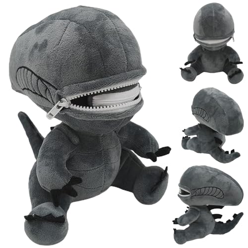 Filmfigur Plüsch, Alien Xenomorph Zippermouth Plüsch, Zippermouth Figur Plüschtier, Filmfigur Plüsch Xenomorpher Plüsch Puppe, Dekokissen Sofa Couch Schlafzimmer Dekor von HBSFBH