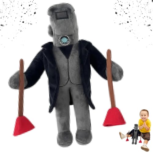 HBSFBH Ski-bidi TOI-let Plush Toy, 30cm Ski-bidi TOI-let Plush, Ski-bidi TOI-let Plüschtier, Ski-bidi Plush, Plushie Doll Stuffed, Plüschtier Kuscheltier Für Spielefans von HBSFBH