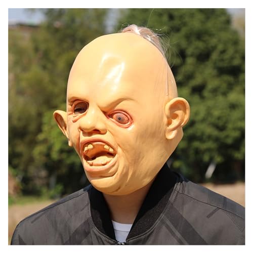 HBWL01 Halloween-Faultier-Maske für Erwachsene, gruselige Maske, realistische Horror-Maske, Cosplay, Maskerade, Tanzaufführung von HBWL01