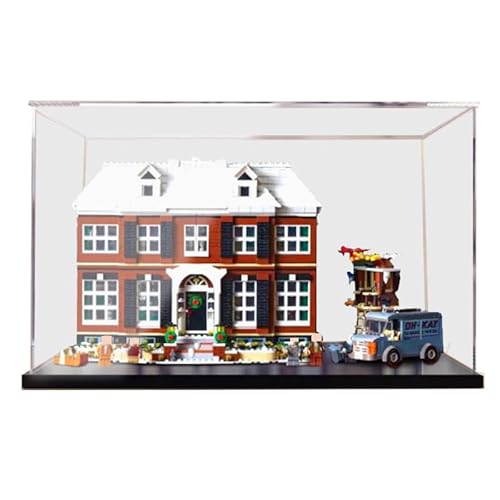 HCAEIOFJ Transparente Acryl-Vitrine für Lego 21330, anwendbar für allein zu Hause, entworfene Displaybox, Geschenk (nur Vitrine) (schwarze Unterseite) von HCAEIOFJ