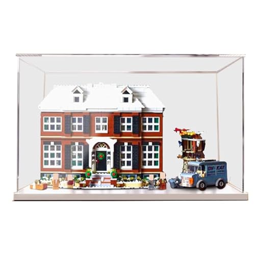 HCAEIOFJ Transparente Acryl-Vitrine für Lego 21330, anwendbar für allein zu Hause, entworfene Displaybox, Geschenk (nur Vitrine) (weiße Unterseite) von HCAEIOFJ