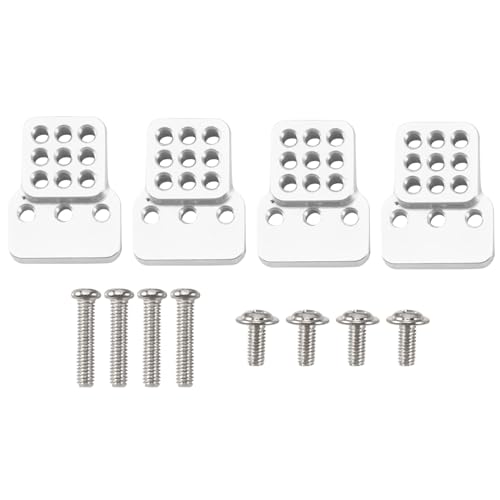 HCLZOE 4 StüCke RC Auto Metall Stoß DäMpfer Halterung Kits Stoß DäMpfer Sbsorbers Erweiterung Seatfor 1/16 C-14 / C-14 Karat/C-24 / C-24 Karat Off Road Auto Teile von HCLZOE