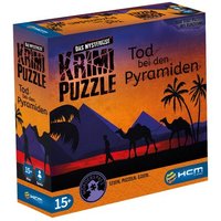 HCM KINZEL 55176 Tod bei den Pyramiden - Das mysteriöse Krimi Puzzle von HCM KINZEL