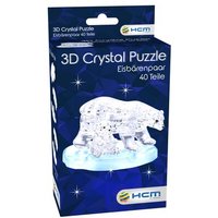 HCM KINZEL 59182 Crystal Puzzle - Eisbärenpaar von HCM KINZEL