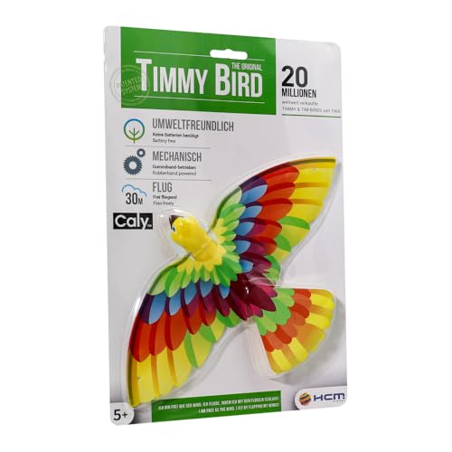 De Ruymbeke HCM Kinzel - 32116 - Timmy Bird - Flugvogel mit mit aufziehbarem Gummimotor - der Klassiker aus den 60er Jahren - für Kinder ab 4 Jahren De Ruymbeke HCM Kinzel - 32116 - Timmy Bird - Flugvogel mit mit aufziehbarem Gummimotor - der Klassiker aus den 60er Jahren - für Kinder ab 4 Jahren von HCM Kinzel