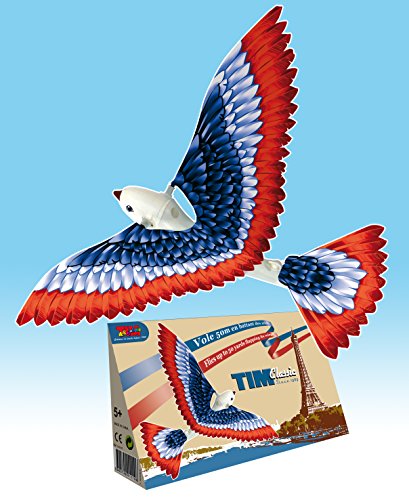 HCM Kinzel Flugspielzeug Tim Bird Classic - Flugzeug - 6 Jahre und älter - 1 Vogelkorp + Flügel Schwanz Gummimotor Hebel von HCM Kinzel