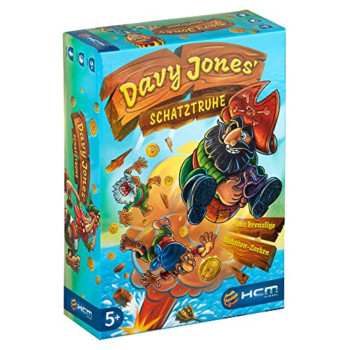 HCM Kinzel Davy Jones‘ Schatztruhe – Denkspiel Logikspiel Knobelspiel 55127 von HCM Kinzel